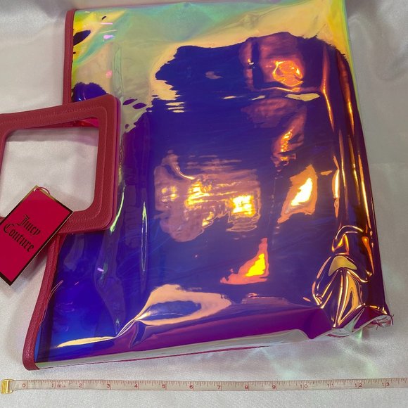JUICY COUTURE Tote in Metallic Pink - Picture 8 of 9
